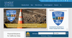 Desktop Screenshot of cacities.org